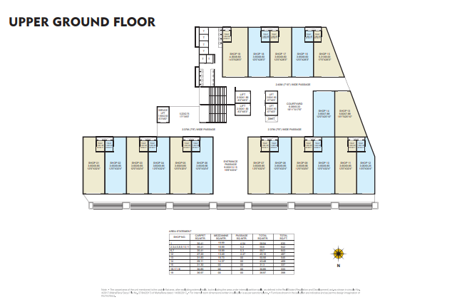1 BHK Floor Plan