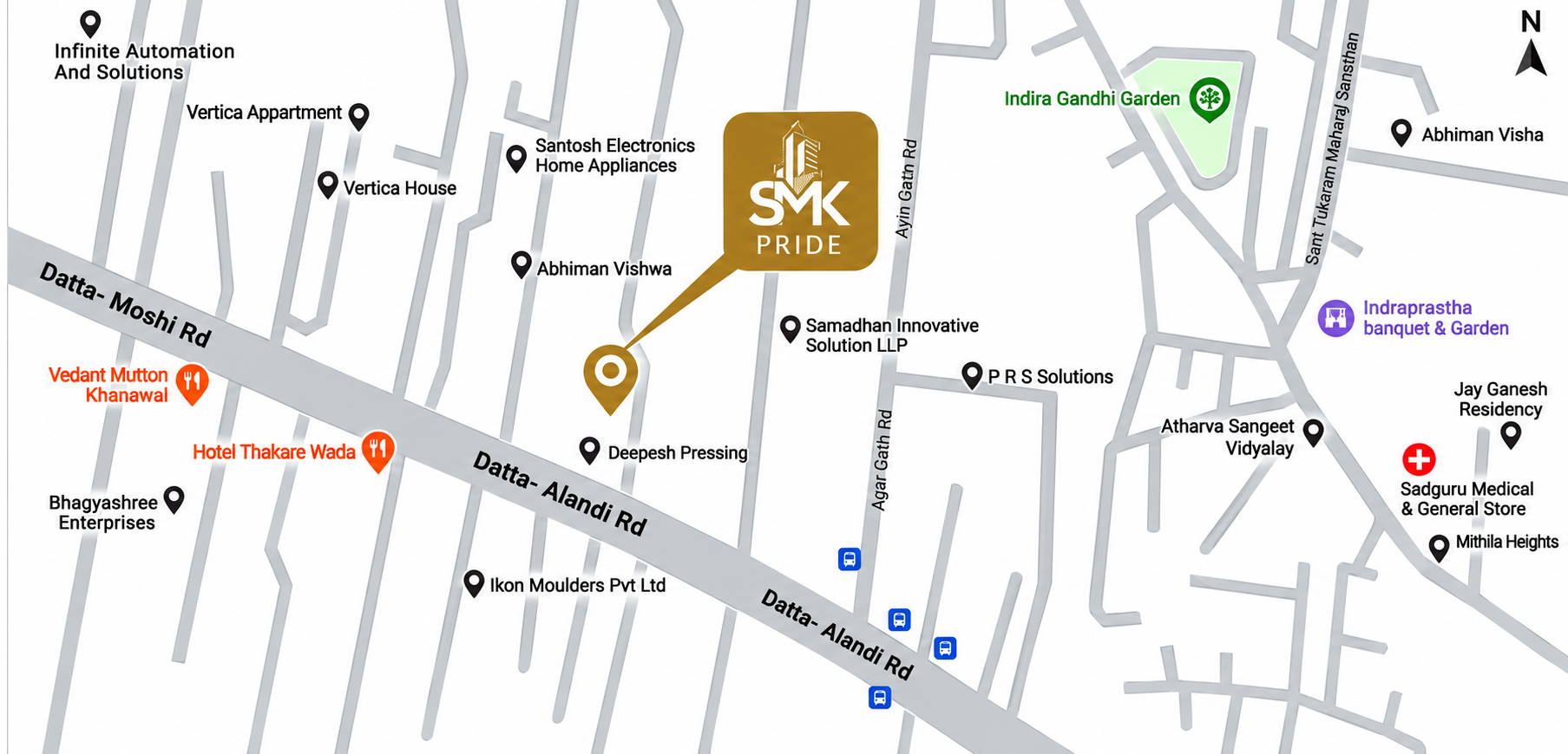 SMK Pride Location Map